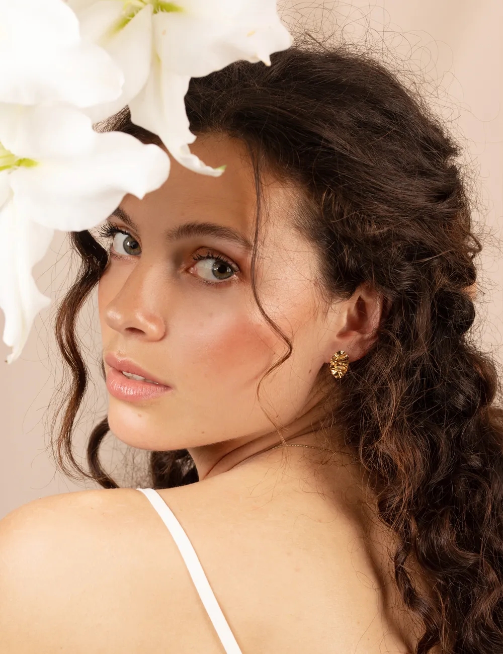 Boucles d'oreilles Plateau Rosa mini