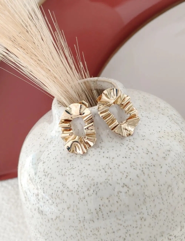 Boucles d'oreilles rousses...