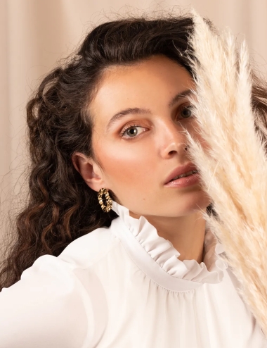 Boucles d'oreilles Rousses