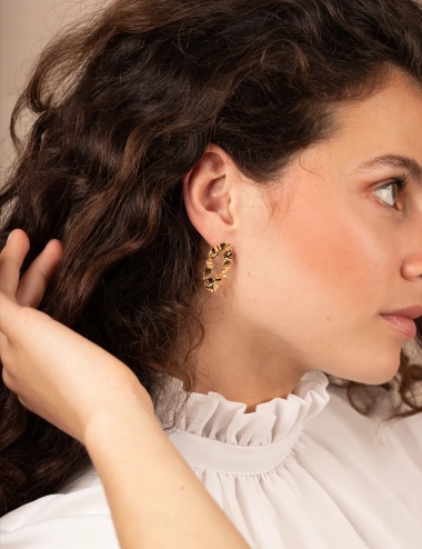 Boucles d'oreilles Rousses