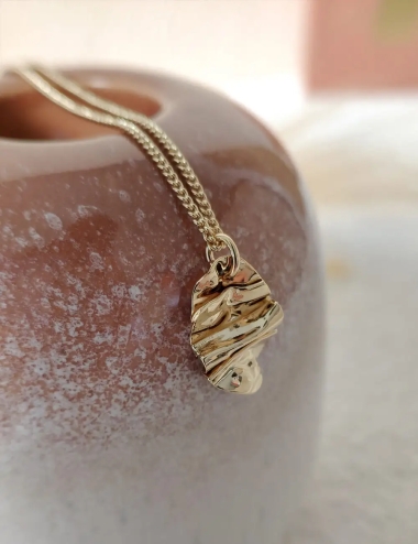 Collier Plateau Rosa Mini