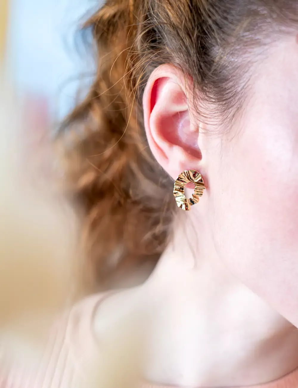 Boucles d'oreilles rousses mini