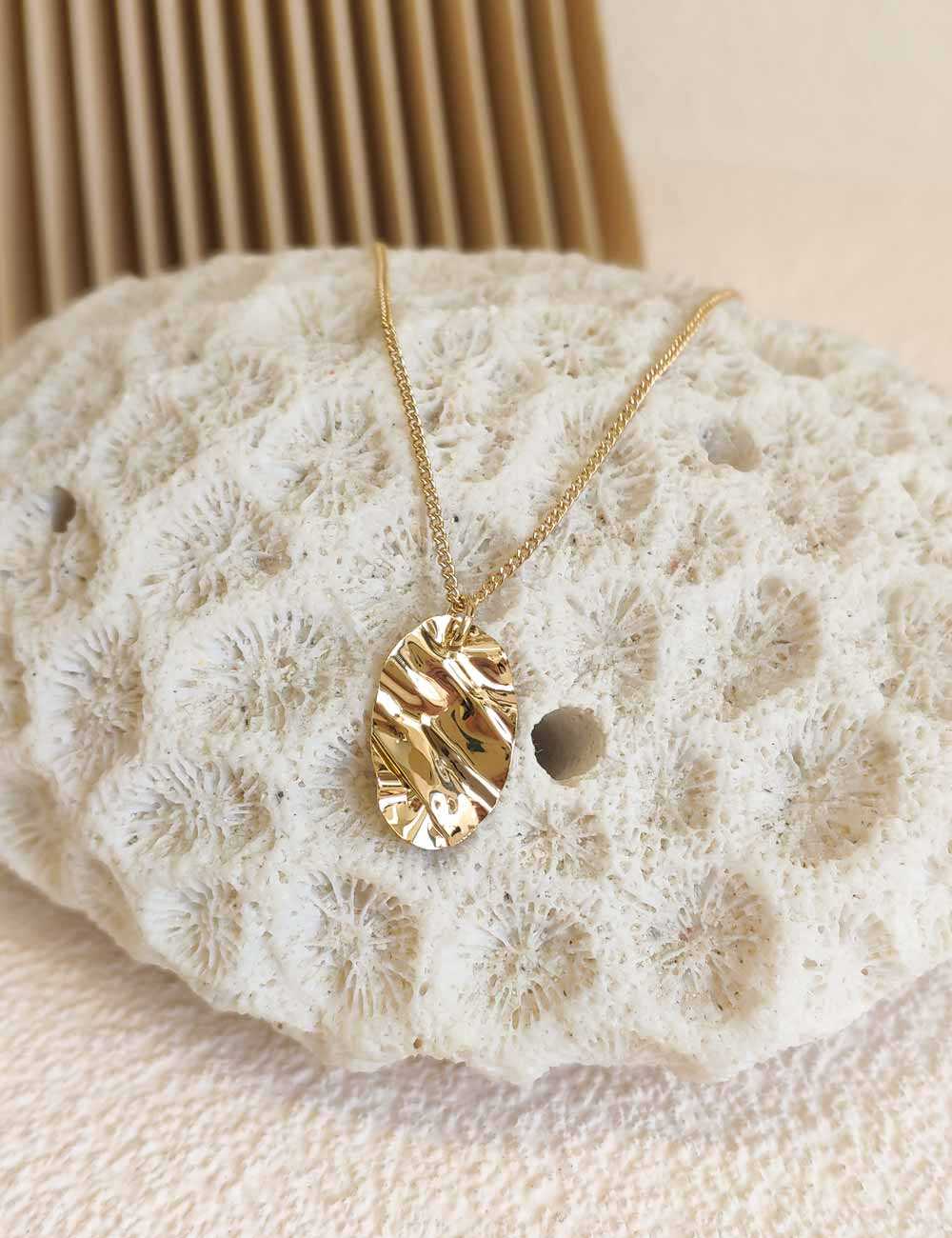Collier Plateau Rosa Mini