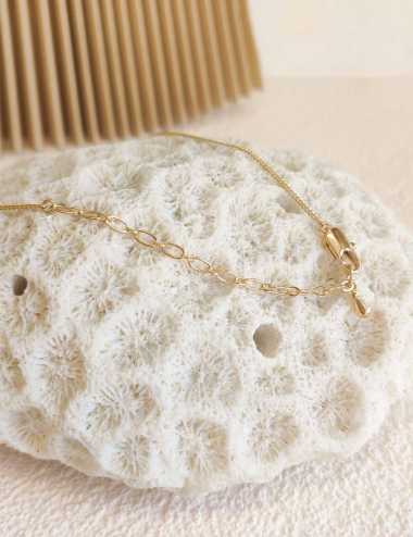 Collier Plateau Rosa Mini